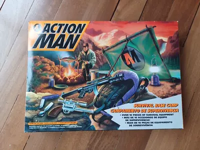 Buy Vintage Action Man Survival Base Camp 1994 Hasbro - Boxed - Good Condition • 16£
