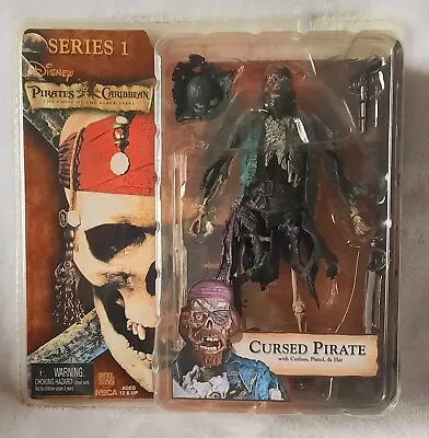 Buy Pirates Of The Caribbean Cursed Pirate Figure Series 1 NECA Reel Toys NEW RARE 4 • 61.99£