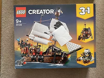 Buy LEGO 31109 Creator 3in1 Pirate Ship Inn & Skull Island Brand New In Box • 94.99£