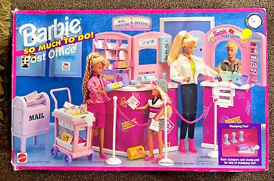 Buy Barbie So Much To Do Post Office 1995 Mattel Brand New “ Rare” • 47.24£