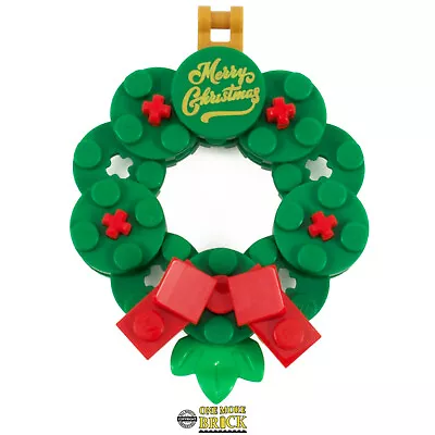 Buy Christmas Wreath - Xmas Tree Decoration | All Pieces Genuine LEGO • 5.99£