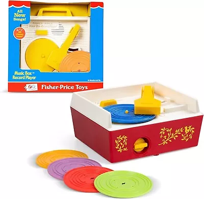 Buy Fisher-Price Classics | Music Box Record Player | Baby Musical Toy, Baby Interac • 28.89£