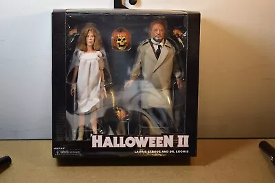Buy Neca HALLOWEEN 2 (1981) Clothed LAURIE STRODE & DR. LOOMIS Action Figures NEW • 115£