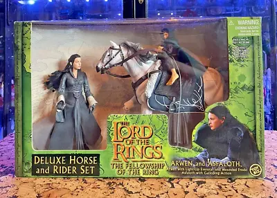 Buy Toy Biz;The Lord Of The Rings - The Fellowship Of The Ring: Arwen & Asfaloth • 5£