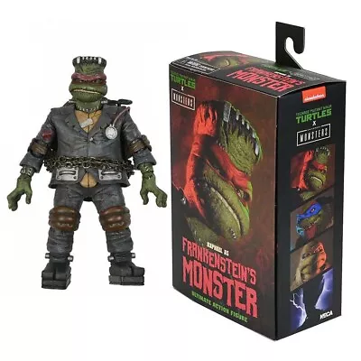 Buy NECA TMNT Universal Monsters Ultimate Raphael Frankenstein’s Monster Figure Toy • 28.89£