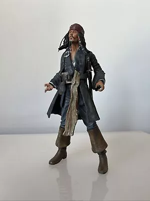 Buy Pirates Of The Caribbean Captain Jack Sparrow Neca Figure Loose 7  2004 • 9.60£