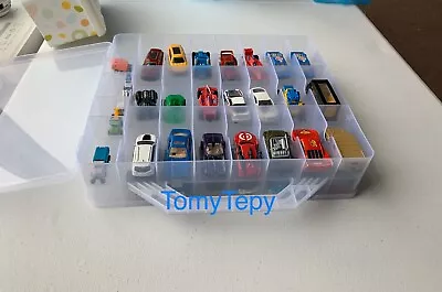 Buy New Hot Wheels 48 Double Sided Storage Organizer Carrying Container Case Clear • 34.66£