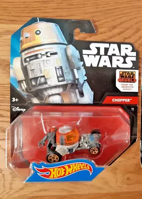 Buy Hot Wheels Star Wars Ashoka / Rebels Character Cars - Chopper NISP • 12.50£