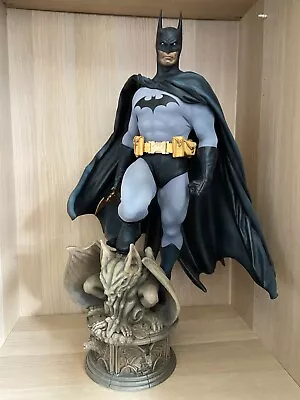 Buy Sideshow Premium Format Exclusive Batman Statue Boxed + Swap Out Hand & Batarang • 399£