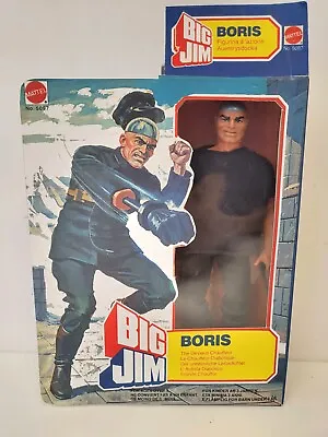 Buy Mattel Big Jim Figure Boris, With Custom Box, Rare • 133.79£