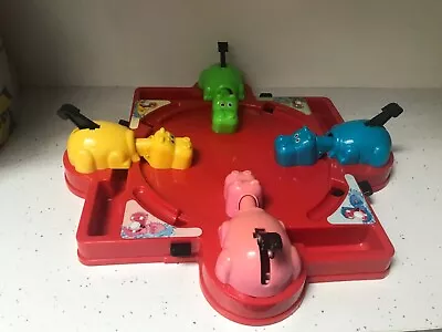 Buy THE HUNGRY HIPPOS Board Game - Hasbro - Vintage 1980s Board Only • 4.95£