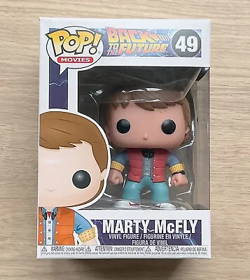 Buy Funko Pop Back To The Future Marty McFly #49 + Free Protector • 24.99£
