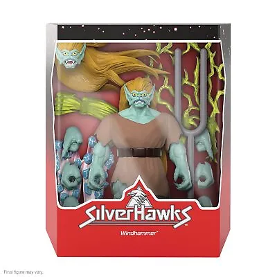Buy SUPER7 SilverHawks Ultimates: Windhammer Action Figure • 36.10£