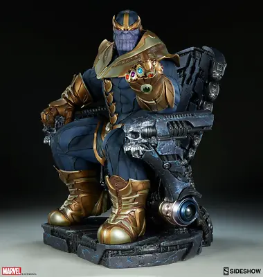 Buy Thanos On Throne 1/4 Model Marvel By Sideshow Collectibles Statue • 1,886.82£