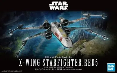 Buy Bandai 1/72 Model Kit Star Wars:The Rise Of Skywalker X-Wing StarFighter Red5 • 29.88£