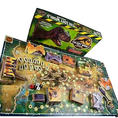 Buy Milton Bradley The Lost World Jurassic Park Board Game Site B Vintage 1996 • 25.92£