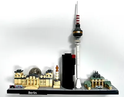 Buy LEGO Architecture: Berlin (21027) New Parts Inc Printed Nameplate & Artwork RARE • 99.95£