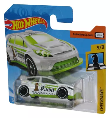 Buy Hot Wheels Checkmate Short Card (2017) White '12 Ford Fiesta Pawn Toy Car 9/9 • 11.95£