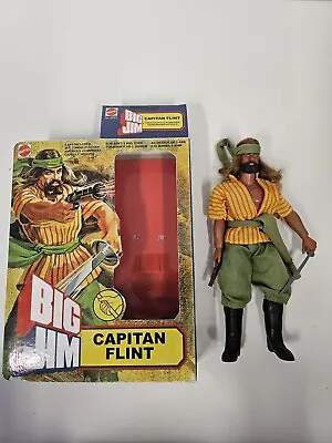 Buy Mattel Big Jim Figure Captain Flint / Sandokan, With Custom Repro Box, Rare • 134.65£