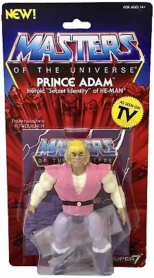 Buy Vintage Super7 Masters Of The Universe Neo Prince Adam Filmation 2019 • 82.15£