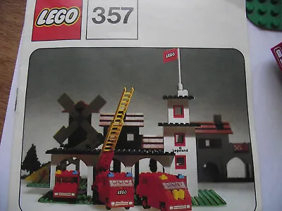 Buy Superb Vintage Lego Set Great Condition 357  Fire Station Plus Instructions • 59£