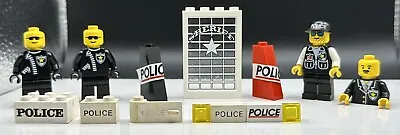 Buy VTG Lego Police Brick & Policemen Lot Retired Mini Figures 1970’s To 1990s • 18.90£