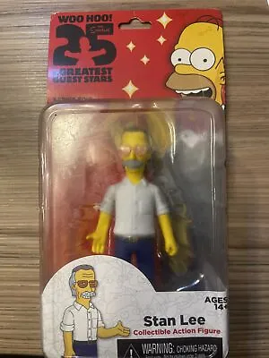 Buy NECA Stan Lee Simpsons Figure 25th Anniversary Series 5 Guest Star • 90£