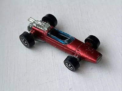 Buy Hot Wheels Redline Brabham Repco F1 Spectraflame Red 1969 Broken Exhausts • 4.99£