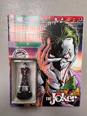 Buy Dc Comics Super Hero Figurine Collection Issue 3 The Joker Eaglemoss Figure &mag • 13.50£