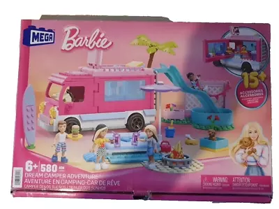 Buy MEGA Barbie , Dream Camper Adventure, Building Toy For Girls And Boys +6 Years  • 9£