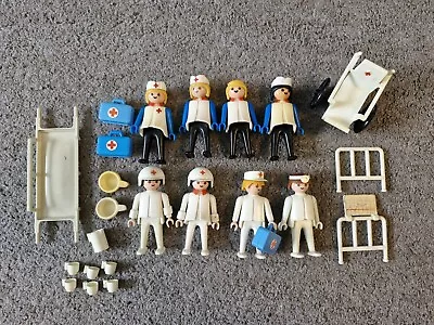 Buy Vintage Playmobil 1974 Geobra Medical Figures, Doctors, Nurses, Hospital  • 19.99£