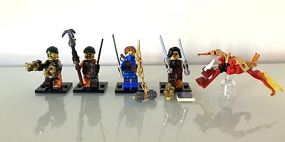 Buy 5 Lego Ninjago Foil Packs : 891612/ 891613/ 891614/89615 & 891616 : All Complete • 15£