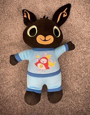 Buy 13” Bing Bunny Plush In Hoppity Voosh PJs Rabbit Soft Toy Fisher Price Mattel • 12.99£
