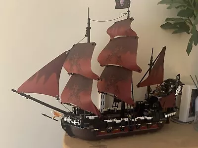 Buy MOC Lego Pirates Of The Caribbean Queen Annes Revenge 4195 • 49.99£