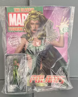 Buy Eaglemoss Marvel Classic Collection Polaris No 53 Display Figure And Mag • 7.99£