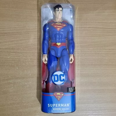 Buy DC Comics Large 12-Inch SUPERMAN Action Figure Superman Toy Kids Gift Sale NEW • 11.99£