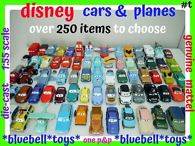 Buy Disney Cars Planes Die Cast Cars 1:55 Scale Mattel Over 250 Cars To Choose _T • 7.99£