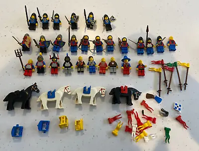 Buy Vintage Lego Castle Knights Minifigures Bundle - Clean Used • 99£