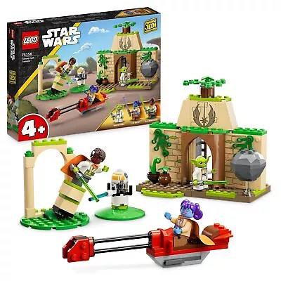 Buy LEGO 75358 Star Wars Tenoo Jedi Temple Set With Master Yoda, Lightsabers, Droïd  • 43.26£