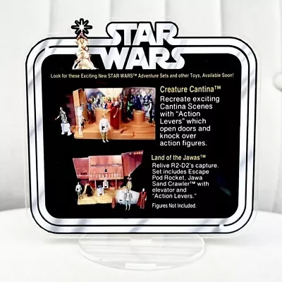 Buy Kenner Star Wars Figure Display Playset Cantina Moc VC Retro Vintage Collection • 24.99£