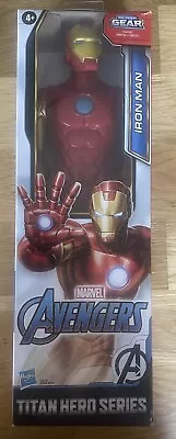 Buy Iron Man Figure Doll Hasbro Marvel - 12 Titan Series 12’’ • 2.49£