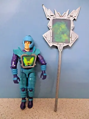 Buy Hasbro Visionaries Vintage ARZON Figure With Chest Hologram Helmet And Staff ! • 32.99£