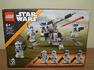 Buy LEGO STAR WARS 75345  501st CLONE TROOPERS BATTLE PACK • 15£