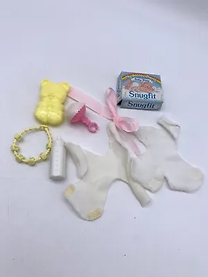 Buy MY LITTLE PONY 1980s G1 Baby Pony Accessories Set Nappies Rattle Bottle Necklace • 8.38£