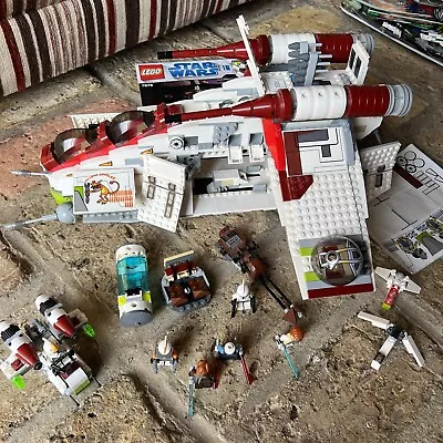 Buy LEGO Star Wars Republic Attack Gunship 7676)+Mini +Micro Versions *set As Photos • 290£