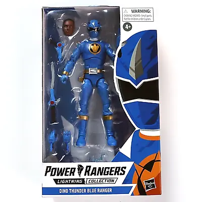 Buy Power Rangers Lightning Collection 6  Figure: DINO THUNDER BLUE RANGER - NEW • 18.89£