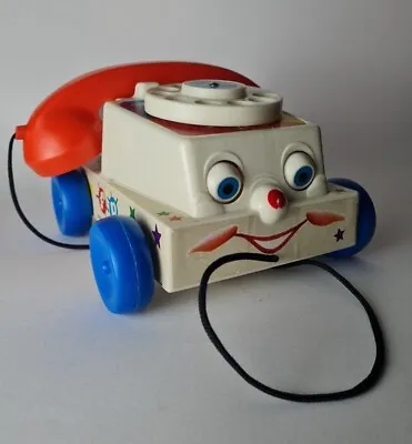 Buy Fisher Price Chatter Telephone Pull Along Toy Phone 2009 Mattel Toy • 12.99£