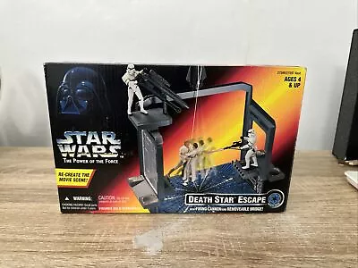 Buy Star Wars  Power Of The Force  Death Star Escape Kenner 1996 Factory Sealed • 34.99£