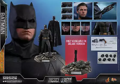 Buy Hot Toys 1/6 Dc Justice League Mms456 Batman Bruce Wayne Exclusive Deluxe Ver • 639.99£
