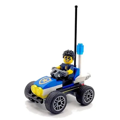 Buy LEGO® City TV Adventures Duke DeTain Police Minifigure & Quad Bike 60271 Gift • 6.99£